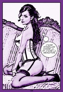Ragazza seducente