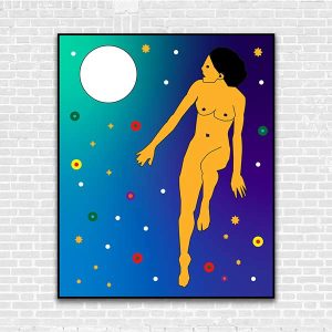 Anina Desnuda e la luna