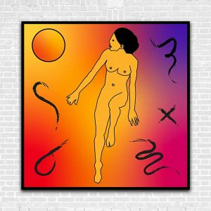 Anina Desnuda e il sole